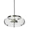 Hello Honey® Robert Stevenson Lighting Alston 16" Antique Nickel Glass & Metal Ceiling Light